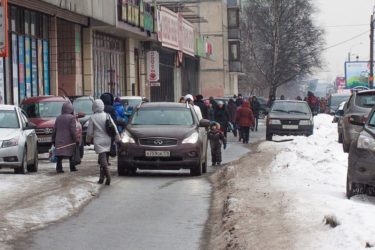 Штраф за выезд на тротуар