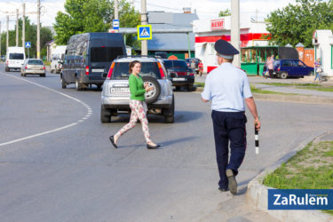Штрафы ГИБДД для пешеходов