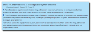 Сколько месяцев можно не платить алименты