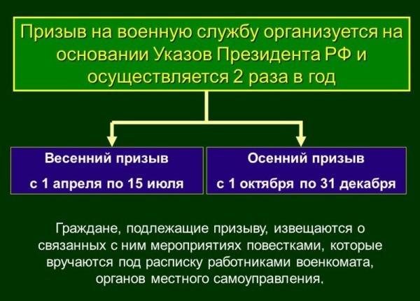 Срочная служба в армии: порядок набора призывников
