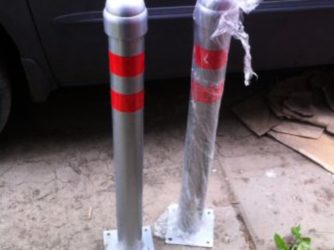 Столбик парковочный съемный с запорным устройством