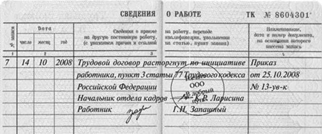 Увольнение на испытательном сроке по инициативе работника или работодателя