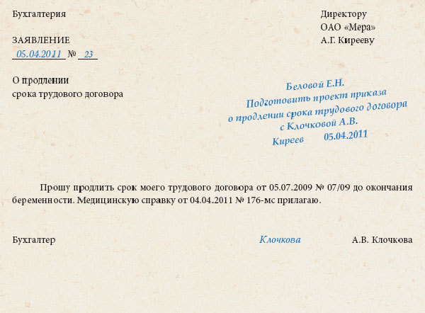 Увольнение по истечении срока трудового договора
