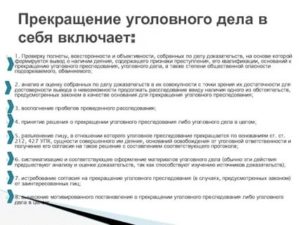 В чем разница между прекращением уголовного преследования и дела