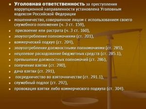 Виды и основания уголовной ответственности за экономические преступления