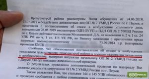 Возбуждение уголовного дела по ст 115 УК РФ дознавателем