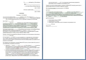 Возражения на заявление о предоставлении рассрочки решения суда