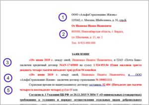 Возврат страховки по кредиту почта банк альфастрахование
