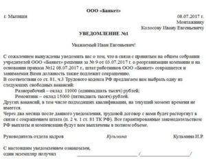 За Сколько Дней Предупреждают о Сокращении Работника