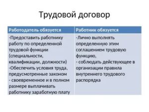 Зачем Нужен Трудовой Договор Работнику
