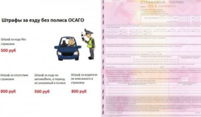 Заявление на вписание водителя в полис ОСАГО