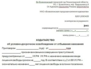Заявление о переводе в колонию поселение по ближе к дому