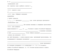 Заявление в суд на досрочное погашение условной судимости