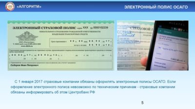 Закон об электронном полисе ОСАГО