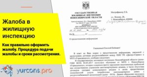 Жилищная инспекция нижнего новгорода как податьб жалобу